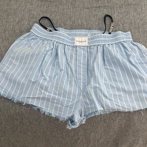 T by Alexander Wang Light pin Striped unisex boxers fit MEDIUM (but large size)